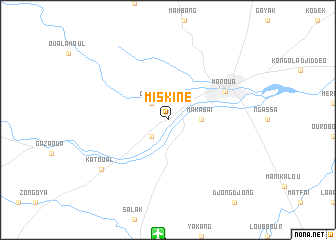 map of Miskine