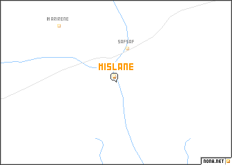 map of Mislane
