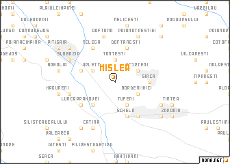 map of Mislea