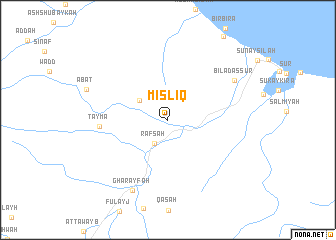 map of Misliq