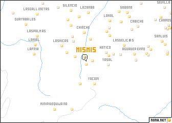 map of Mismis