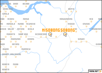 map of Misobong