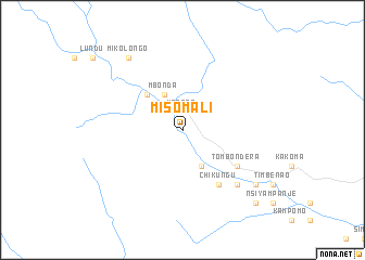 map of Misomali