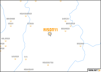 map of Misonyi