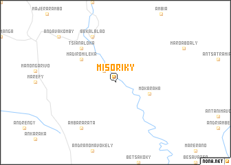 map of Misoriky