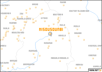 map of Misousounbi