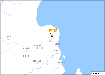 map of Misozi