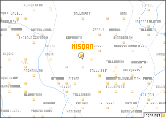 map of Misqān