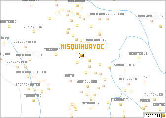map of Misquihuayoc