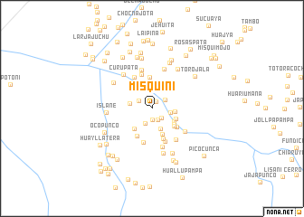 map of Misquini