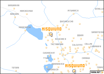 map of Misquiuno