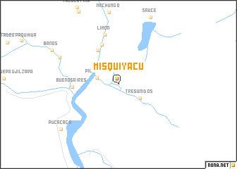 map of Misquiyacu