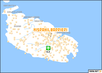 map of Misraħ Il-Barrieri