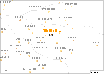 map of Misri Bhīl