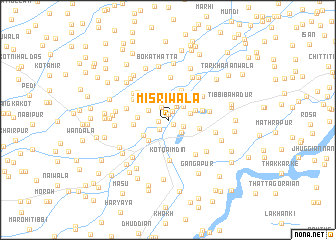 map of Misriwāla