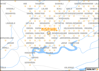 map of Misriwāl