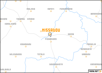 map of Missadou