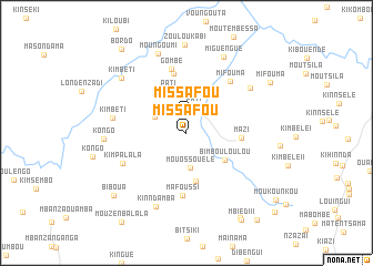 map of Missafou