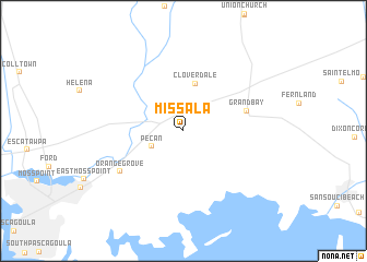 map of Missala