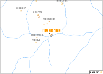 map of Missange