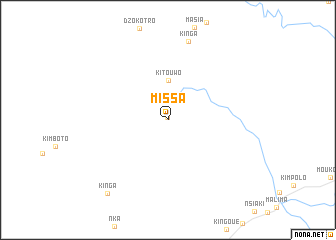 map of Missa