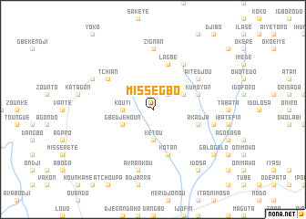 map of Misségbo