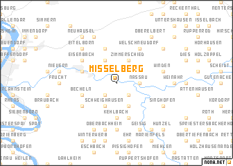 map of Misselberg