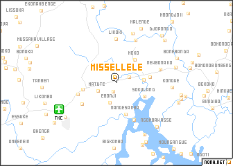 map of Missellele