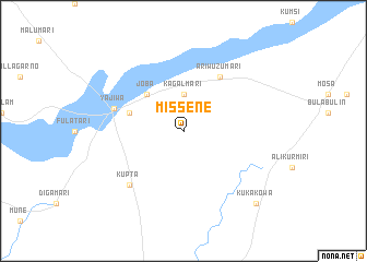 map of Missene
