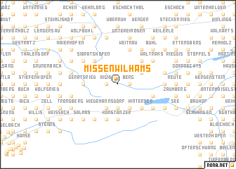 map of Missen-Wilhams