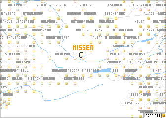 map of Missen