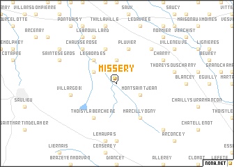 map of Missery