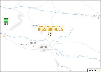 map of Mission Hills