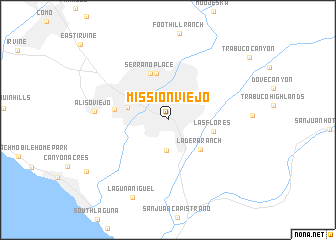 map of Mission Viejo