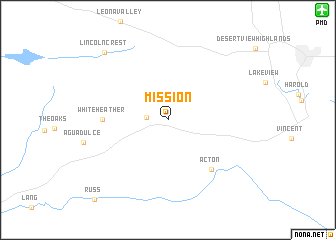 map of Mission