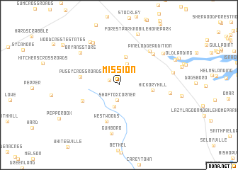 map of Mission