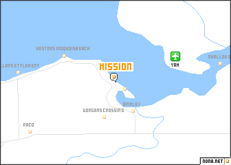 map of Mission