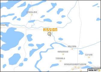 map of Mission