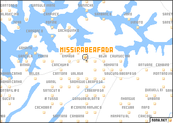 map of Missirá Beafada