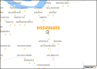 map of Missira Doro