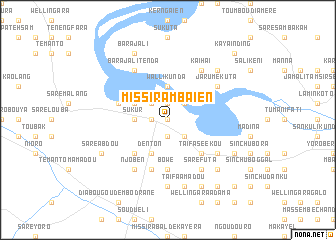map of Missira Mbaien