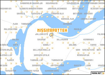 map of Missira Patteh