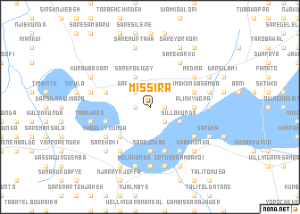 map of Missira