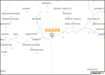 map of Missira