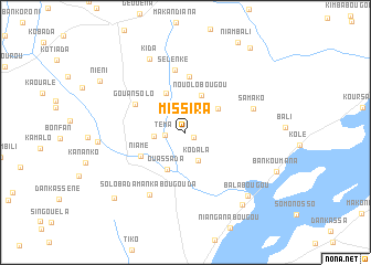 map of Missira