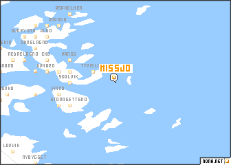 map of Missjö