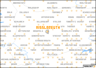 map of Mißlareuth
