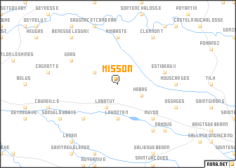 map of Misson