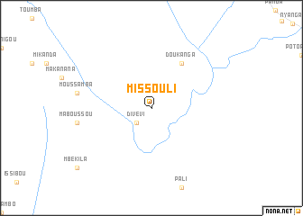 map of Missouli