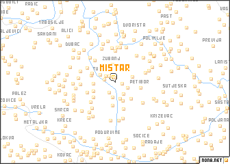 map of Mištar